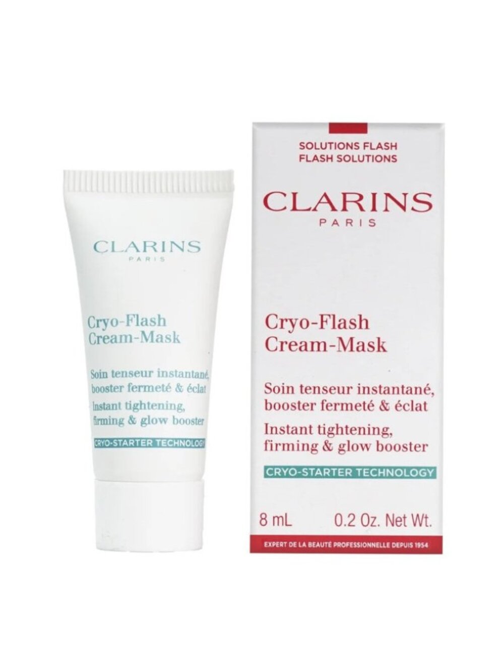 Clarins Cryo-Flash Cream Mask - 8ml